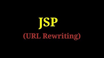 JSP - 10  URL Rewriting using encodeurl method.
