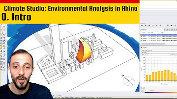 0- Climate Studio Foundations 🌍 #climatestudio #environmentalanalysis #grasshopper3d #environment