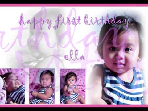 Part of that World - Ella's 1st Birthday