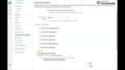 Longer demo of Comment Security Default app for Jira