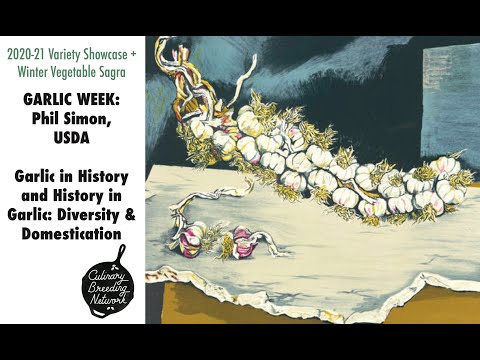 GARLIC WEEK: Phil Simon (USDA). "Garlic in History and History in Garlic: Diversity & Domestication”