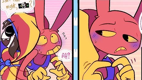 Evil Pomni and Evil Jax  Love ❤️ | Pomni x Jax  | The Amazing Digital Circus Comic Dub