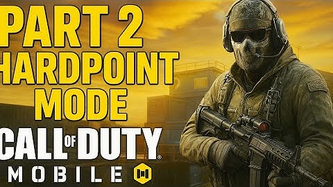 Call of Duty Mobile Part 2 | Hardpoint Mode Domination | Epic CODM Gameplay 🔥🎮
