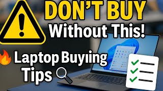 Things You MUST Check Before Buying a Laptop or Computer (Don't Waste Your Money!)