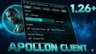 ❄️ Apollon Client For MCPE ( LATEST VERSION ) 💀 | lag fix smooth gameplay | TOOLBOX for MCPE.