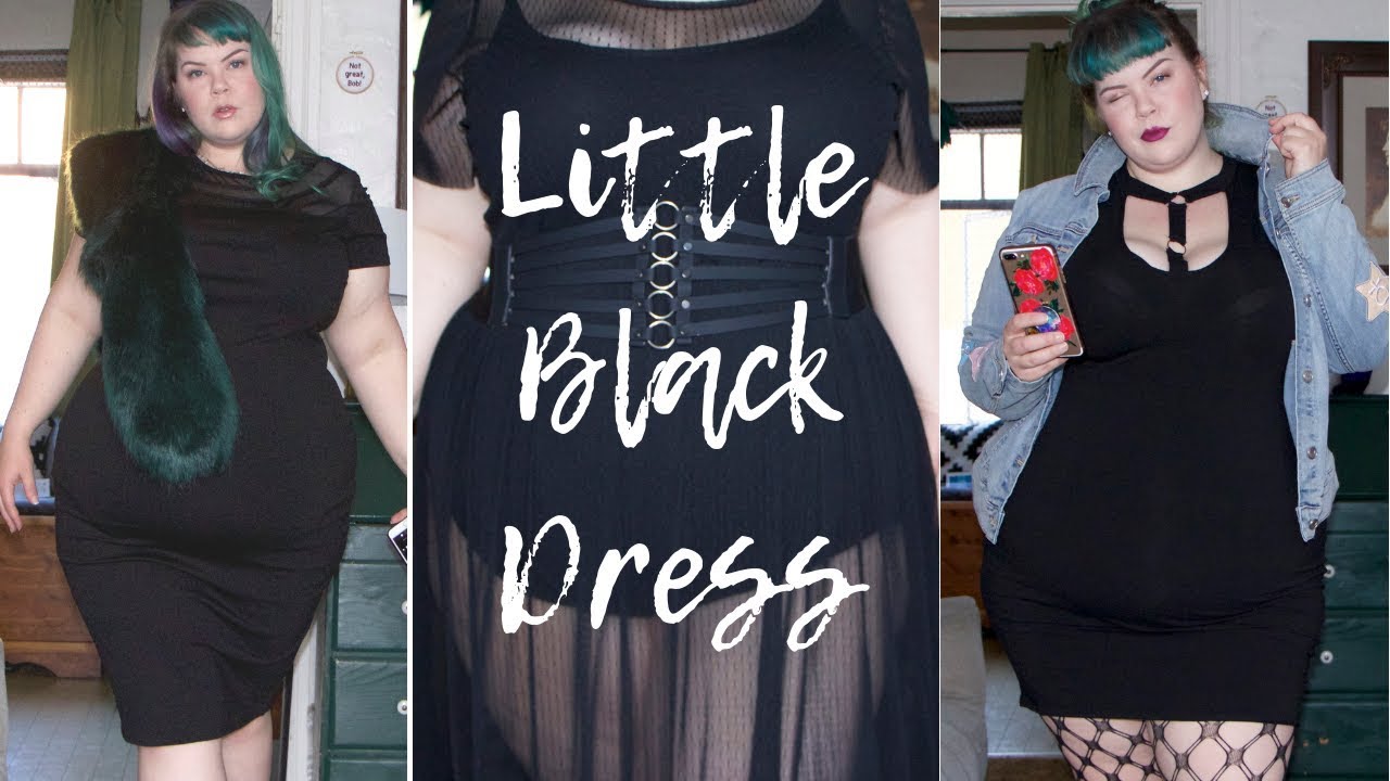 little black dress plus size curvy