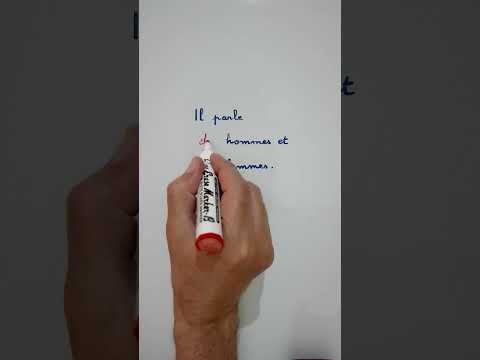 Contraction: article défini