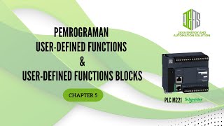 Pemrograman User-Defined Function dan User-Defined Function Block PLC M221 I Tutorial Basic (Chapt.5