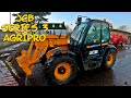 FEEDING THE COWS ROUTINE, MIXING FOOD, JCB 542/70 AGRIPRO TELEHANDLER
