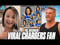 Chargers Fan Who Went Viral Says She Isn&#39;t A Plant Or Actor, &quot;I&#39;m Like That Every Game&quot; | Pat McAfee