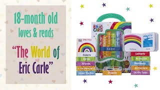Books for 18 month-old | Love for 'The World of Eric Carle' books | Learn new words and vocabulary