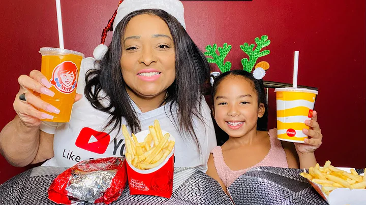 VLOGMAS DAY 1 |WENDYS FIRED UP BURGER REVIEW WITH ...