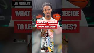 Ja Morant is a sneaker leaker! 😱