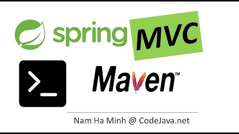 How create Spring MVC project from Maven archetype in command line