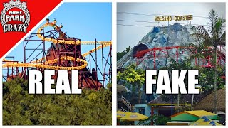 Top 10 KNOCKOFF Roller Coasters & Rides