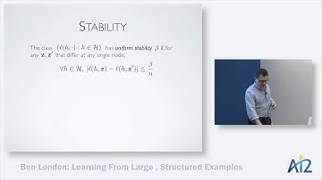 Ben London: Learning from Large Structured Examples