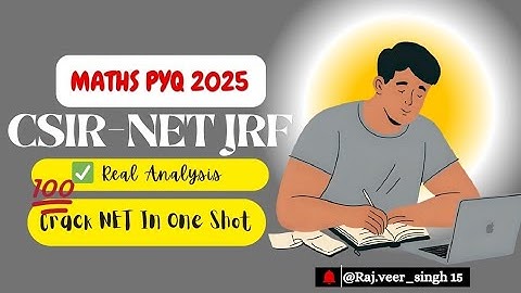 CSIR NET JRF Mathematics 2025 | Question ID-56295498 | Functions & Mappings Detailed Solution