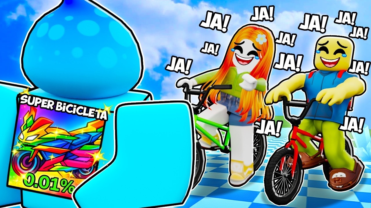 Me Hice pasar por NOOB en BIKE OBBY, Luego Usé la BICI del 0,01%…