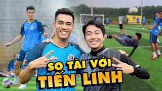 CrisDevilGamer so tài với Tiến Linh