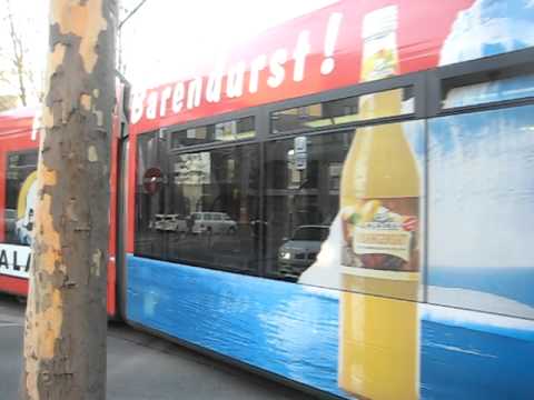 Combino 855 mit der Werbung "Alaska Limonade"