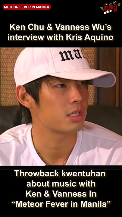 Throwback chika about music with Ken Chu and Vanness Wu | Meteor Fever in Manila #JTVShorts