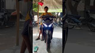 Hasil pemasangan lampu biled aes ke honda vario led old.by ar motor pamekasan #viral #shorts #aes