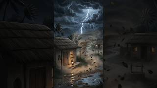 Baarish ka qahar🌧️🥺#ai #animation #poor #rain #storm #storytelling #shorts #viralshorts#villagelife
