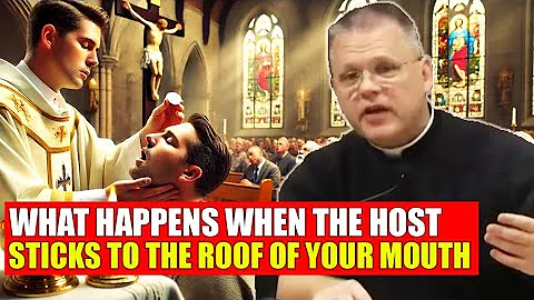5 Hidden Truths When the Eucharistic Host Sticks to the Roof of Your Mouth | Fr. Chris Alar
