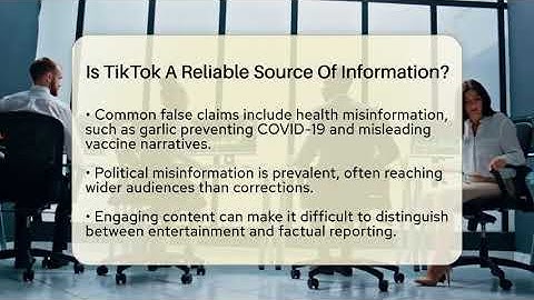 Is TikTok A Reliable Source Of Information? - Everyday-Networking