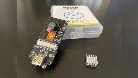 Introduce M5CAM ESP32 Camera Module from M5stack company
