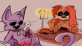 Dinner Together Catnap X Dogday Poppy Playtime Chapter 3 Comic Dub