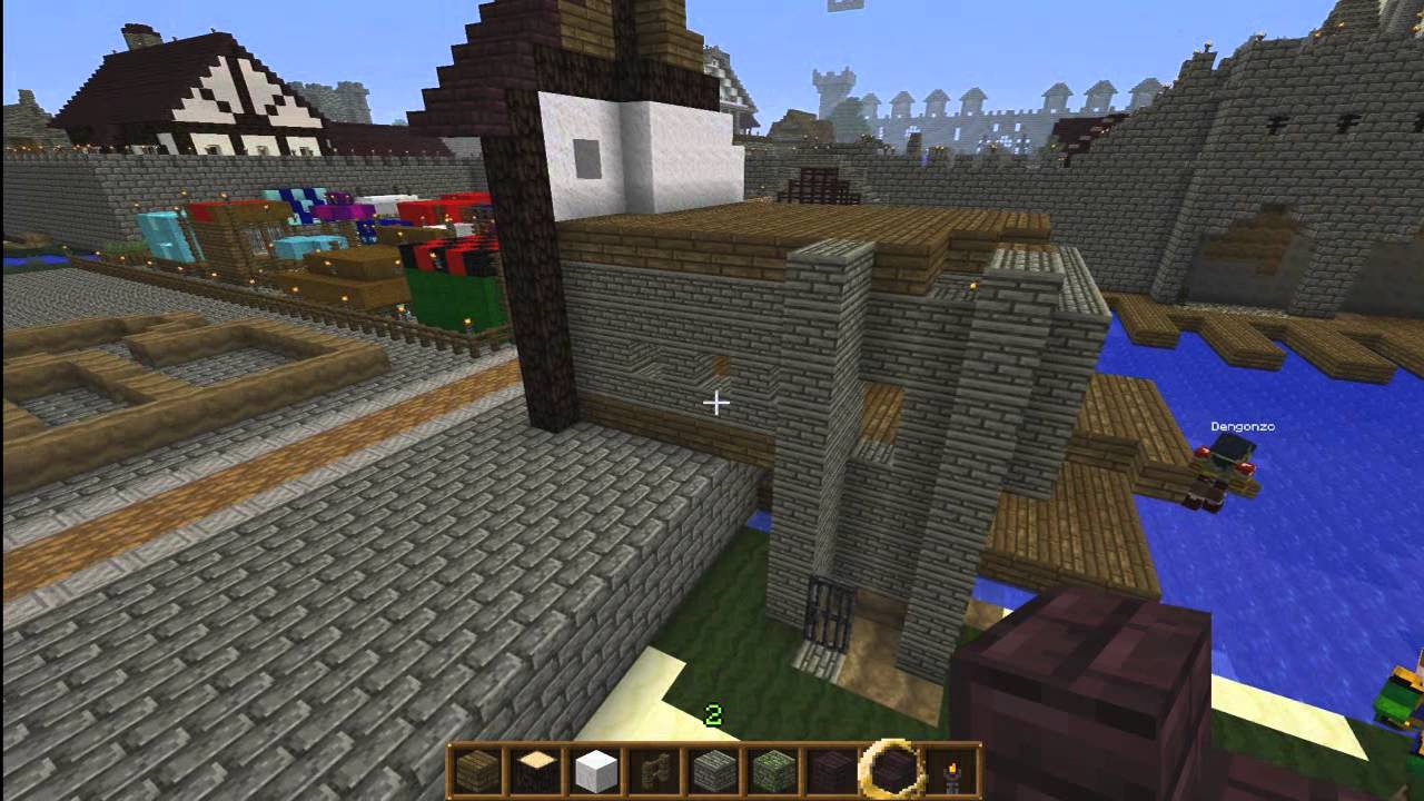 Minecraft - Building a Fishmongers. - YouTube