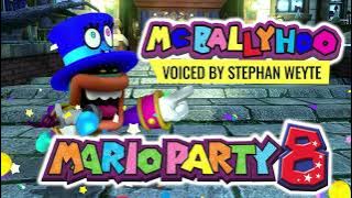 MC Ballyhoo Voice Clips • Mario Party 8 • Nintendo Wii • Voice Actor Stephan Weyte)