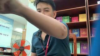 One day i work in library in Viet Nam