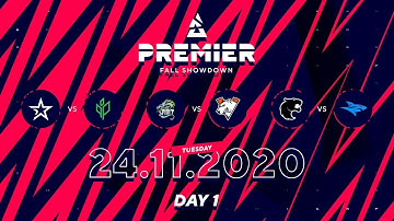 Complexity vs Sprout, Spirit vs Virtus Pro, FURIA vs Isurus | BLAST Premier Fall Showdown