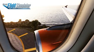 Microsoft Flight Simulator 2020 *Madeira Airport RWY 05 Landing* - MAXIMUM GRAPHICS RTX4090