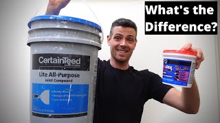 Joint Compound vs Spackle!