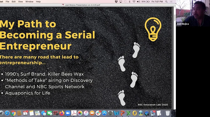 Advice from an Entrepreneur Joel Mojica (Virtual W...
