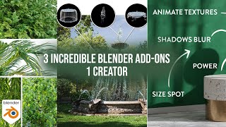 3 Must Have Add-ons for Environment Creation in Blender