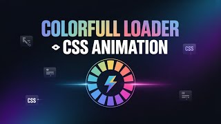 Colorful Page Loader | HTML,CSS | Full Guide