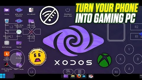 🔥Turn Your Phone into Gaming PC (Xodos Emulator)😱 || Full Setup + Review