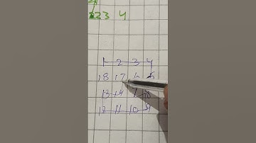 Draw a simple checkered path with numbers #shortsvideo #art #iqlegend #maths