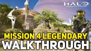 Halo Campaign Evolved - Legendary Walkthrough - The Silent Cartographer (Mission 4)