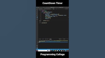 Building a Countdown Timer in Python - Python coding tips and tricks - #shorts