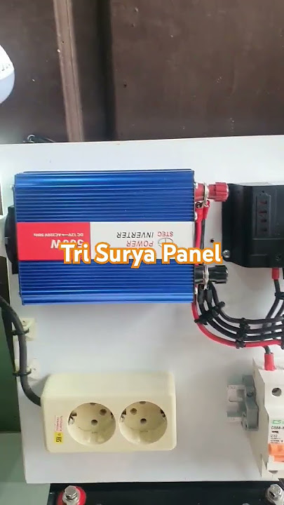 PLTS Mini Off Grid 50Wp #solarhomesystem #plts