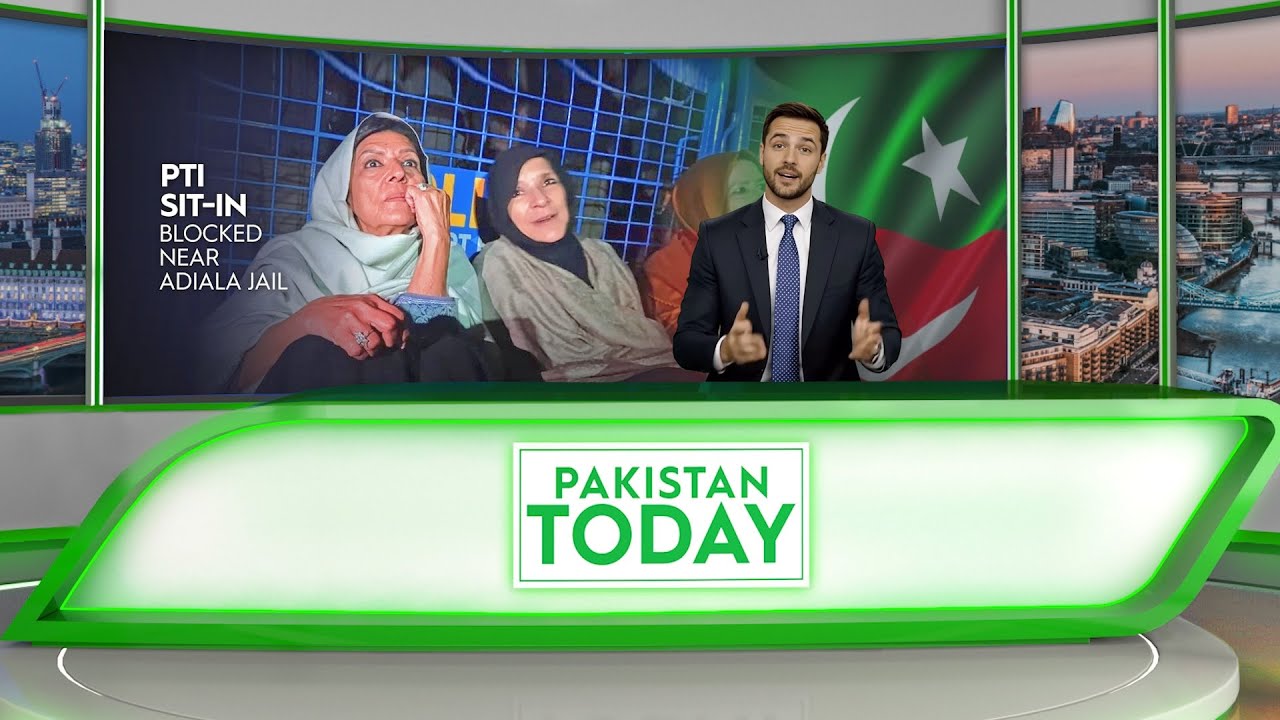 PTI Protest | Imran Khan Sisters Blocked Near Adiala Jail | Pakistan Today English News