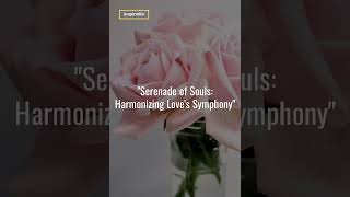 Serenade of Souls: Harmonizing Love&#39;s Symphony |  Send this video to someone you love