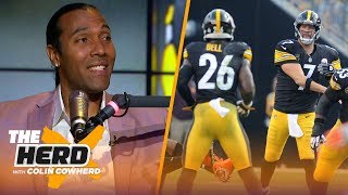 TJ Houshmandzadeh weighs in on Le'Veon Bell concerns, Big Ben & OBJ handling media | NFL | THE HERD