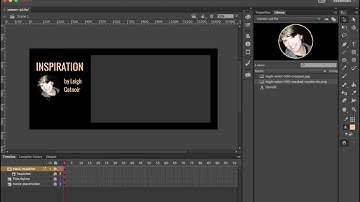 Animate CC - Part 7 Importing Assets and Tracing Bitmaps