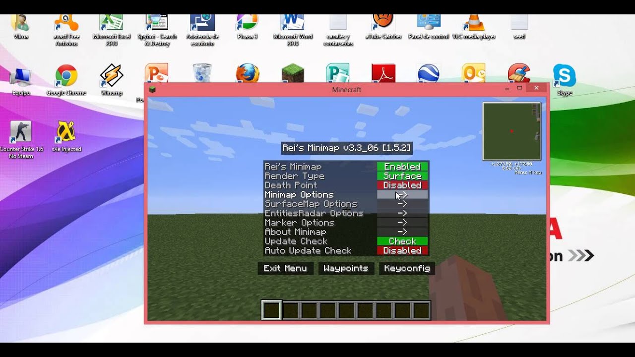 como instalar forge solucion al problema fml 1.5.2 + 2 mods - YouTube